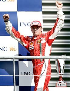 raikkonen-vence GP belgica