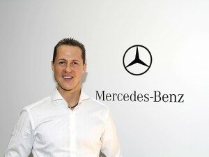 Schumacher está de volta à F-1