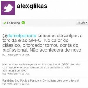 Diretor da Locaweb demitido após falar mal do São Paulo no twitter