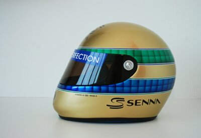 Capacete do Ayrton Senna