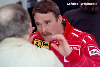 Nigel Mansell será comissário em Spa-Francorchamps