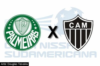 Palmeiras e Atlético Mineiro nas quartas de final da Sul-Americana